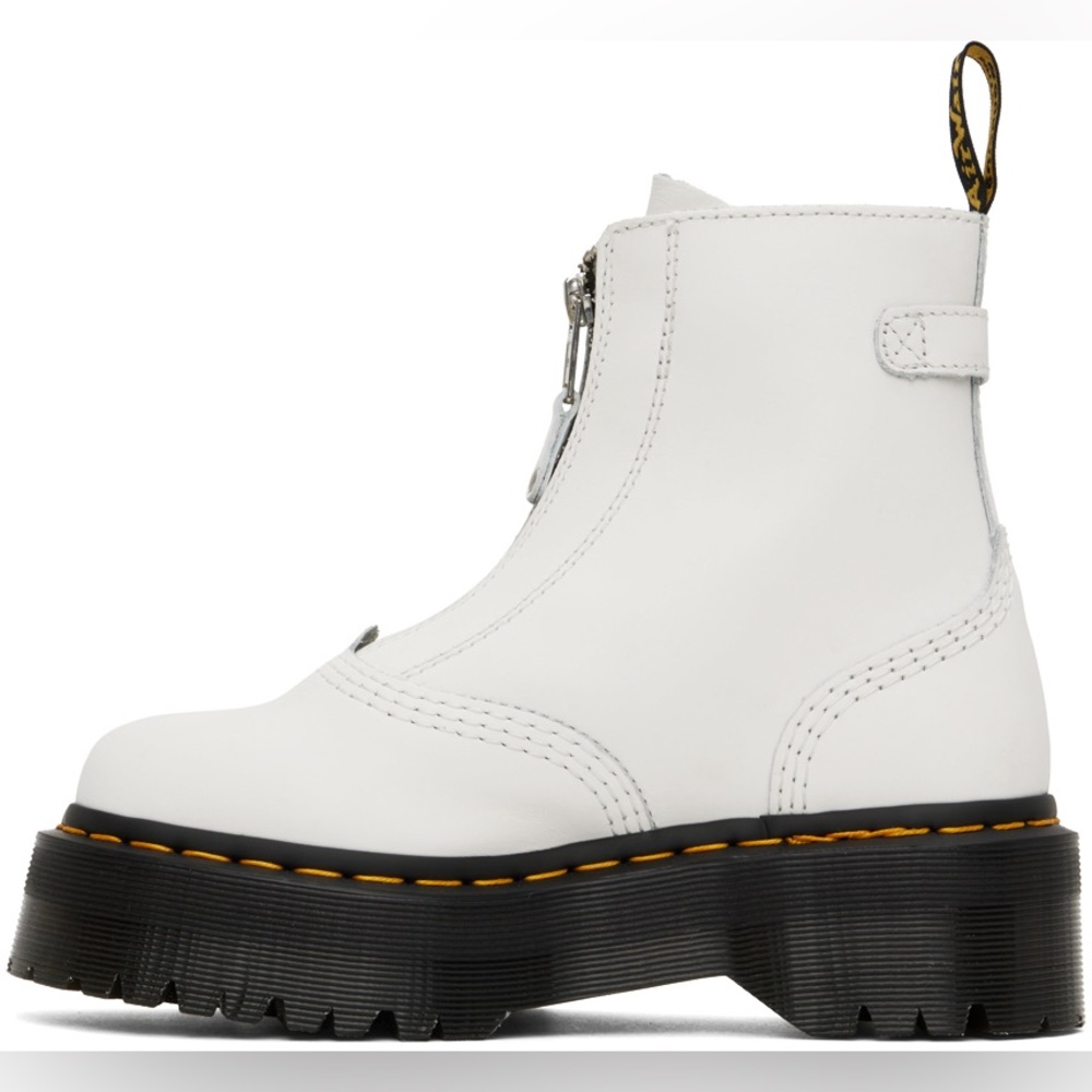 DR MARTENS Leather Jetta Booties - Picture 5 of 17